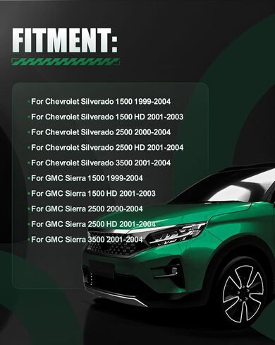 SCITOO 15198426 أنبوب أنبوب عنق حشو الوقود مناسب لسيارة شيفروليه سيلفرادو 1500,1500 HD، 2500,2500 HD، 3500 لسيارة GMC Sierra 1500، سييرا 1500 HD، سييرا 2500، سييرا 2500 HD، سييرا 3500 1999-2004 in Kuwait