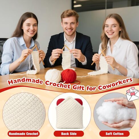 Encouragement Graduation Gift for Teacher College Student, Inspirational Gift for Fathers Day, Crochet Stress Relief Gifts for Adult Teen Friend Mothers Father, Pocket Hug Love Gifts for Women Men in Saudi Arabia