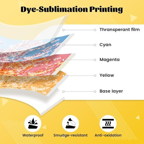 Comaptible with Liene Amber 4x6" 80 Sheets Photo Printer Paper & 2 Ink Cartridges Refill for M100/M200/M110/M210, DHP512/DHP513/DHP514/DHP515, for Display, Framing, Scrapbook in Saudi Arabia