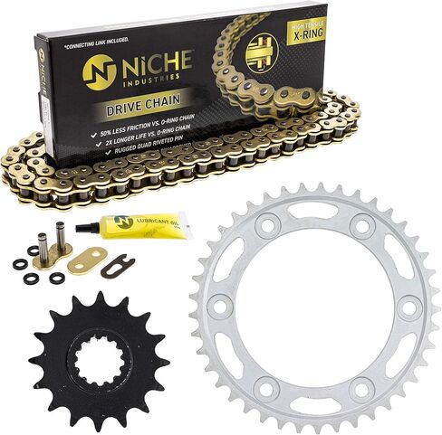مجموعة سلسلة الاضراس محرك NICHE لهوندا CBR1000RR الجبهة 16 الخلفية 41 الأسنان 530VM-X X-Ring 114 وصلات in Kuwait