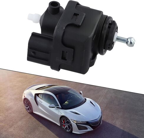 Headlight Leveling Motor Automatic Adjuster 2005 to 2012 Headlamp Adjuster Replacement 33130-sjk-j01 Black in Saudi Arabia