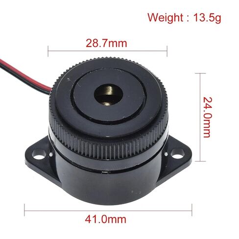 1/3PCS QSI-2910 90DB Buzzer 29.5x24.5mm DC 12V Continuous Sound(3PCS) in Saudi Arabia