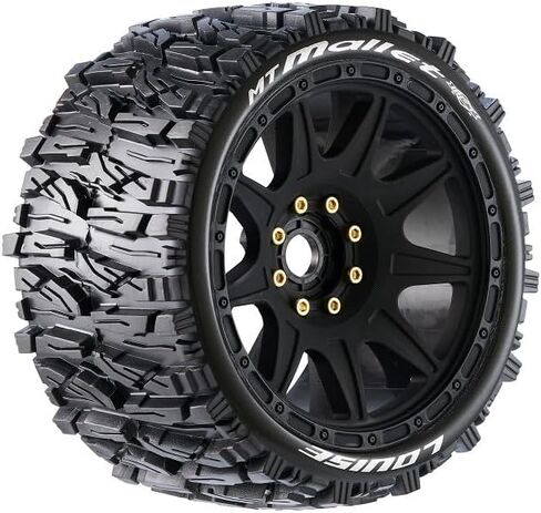 إطارات وعجلات LOUISE 2 MT-Mallet Soft MFT Speed ​​3.8 (سداسي قابل للإزالة 0 و1/2 إزاحة) 3355SB in Kuwait