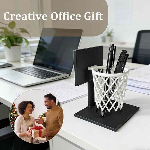 Funny Pen Holder for Desk, Unique Cool Pen Holder, Funny Office Desk Accessories for Men, Cool Office Desk Decor Gadgets, Unique Office Desk Accessories, Basketball Decor Gift in Kuwait