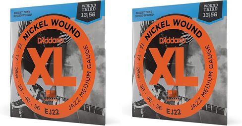 D'Addario D'Addario EJ22 Electric Guitar Strings Medium - Jazz Electric - 1 Set in Saudi Arabia
