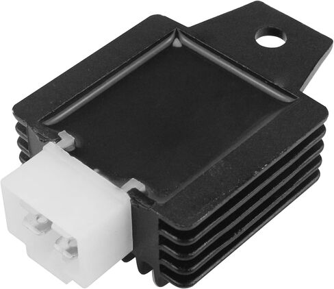 12 فولت 4 دبوس منظم الجهد الكهربي الكامل لـ Taotao Sunl Jonway GY6 139QMB 152QMII 50cc-125cc ATV سكوتر الذهاب كارتس رباعية بويانج السلام جيت موتو 2 قطعة in Kuwait