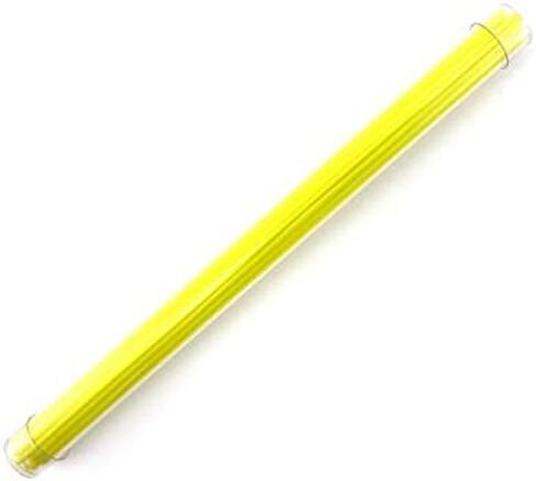Sunflower Yellow Opal COE 90 Stringer Sample - 4.375" Long Bullseye Glass Stringer in Saudi Arabia