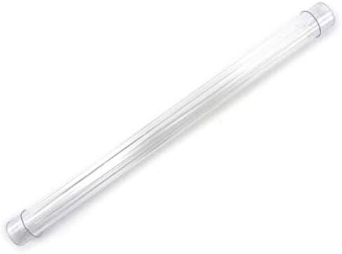 Clear Transparent COE 90 Stringer Sample - 4.375" Long Bullseye Glass Stringer in Saudi Arabia