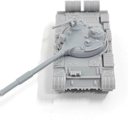 5PCS 1/144 Scale DIY T-62 Main Battle Tank – Cold War Soviet T62 MBT 3D Resin Model for Display and Collection in Saudi Arabia