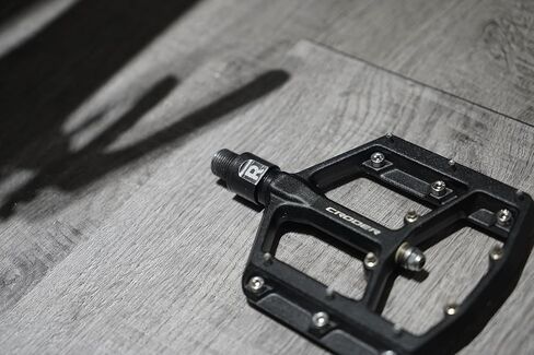 Bicycle Pedal Extenders, Extend 17mm-19mm, Stainless Steel Pedal Extender for Road, Gravel & MTB, Adjust Q-Factor & Pedaling Comfort, for Shimano & All 9/16 inch Thread Pedals, Made in Taiwan in Saudi Arabia
