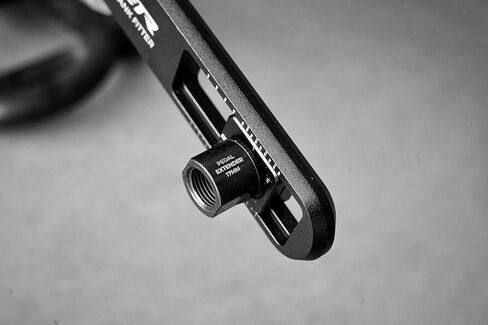 Bicycle Pedal Extenders, Extend 17mm-19mm, Stainless Steel Pedal Extender for Road, Gravel & MTB, Adjust Q-Factor & Pedaling Comfort, for Shimano & All 9/16 inch Thread Pedals, Made in Taiwan in Saudi Arabia
