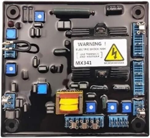 منظم الجهد الأوتوماتيكي MX341 MX321-2 AVR متوافق مع مولد المغناطيس الدائم بدون فرش، منظم الإثارة MX341B (MX341-2 Premium) in Kuwait