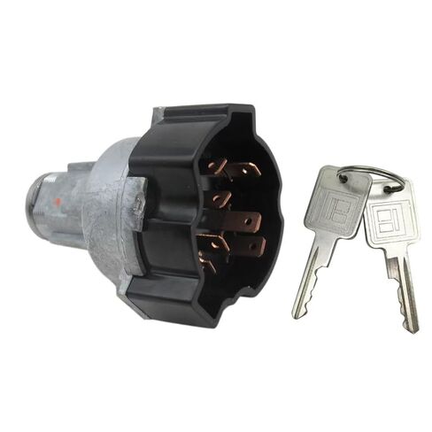 Replacement Ignition Lock Cylinder Starter Switch Compatible for 1967-1972 Chevrolet C10/C20/C30 Suburban, Includes Keys, Replaces for LS105 in Saudi Arabia