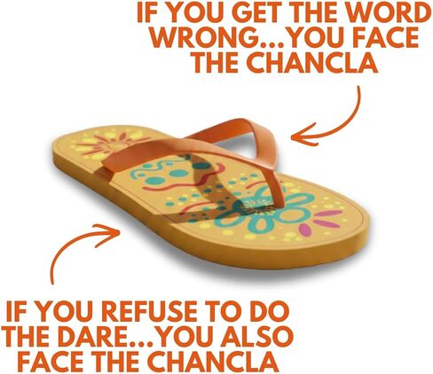Viral Studios ¿Cómo Se Dice? – Hilarious Spanish Party Card Game, “Chancla" Included | Funny Latino Game for Families & Adults Game Night | Spanish Trivia for No Sabo Kids | 3+ Players in Saudi Arabia