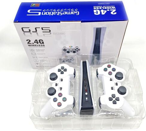 Game Station 5 USB Wired Video Game Console with 200 Classic Games 8 Bit GS5 TV Console Retro Handheld Game Player AV Output in Saudi Arabia