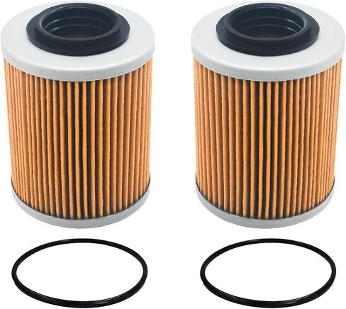 420956123 استبدال فلتر الزيت Maverick X3 لـ Can Am 1000R Max Turbo R RR Sport 1000 Sea Doo Skidoo Spark 900 Outlander 400 450 500 570 650 800 850#420956120 420256188 مع حلقات دائرية، حزمة من 2 in Saudi Arabia