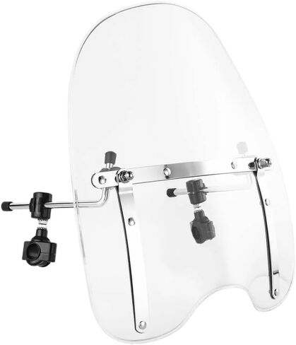 Motorcycle Front Windscreen Windshield Compatible with Softail Sportster XL883 1200 Street Bob Low Rider FXDL in Saudi Arabia
