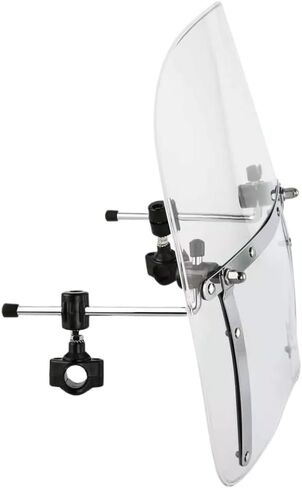 Motorcycle Front Windscreen Windshield Compatible with Softail Sportster XL883 1200 Street Bob Low Rider FXDL in Saudi Arabia