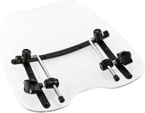 Motorcycle Front Windscreen Windshield Compatible with Softail Sportster XL883 1200 Street Bob Low Rider FXDL in Saudi Arabia