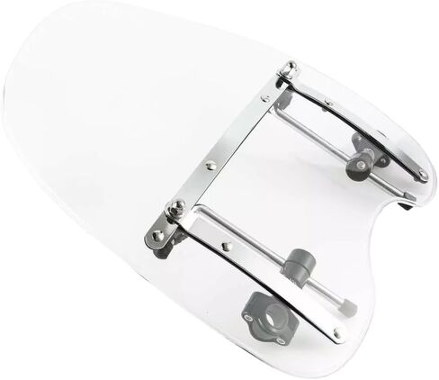 Motorcycle Front Windscreen Windshield Compatible with Softail Sportster XL883 1200 Street Bob Low Rider FXDL in Saudi Arabia