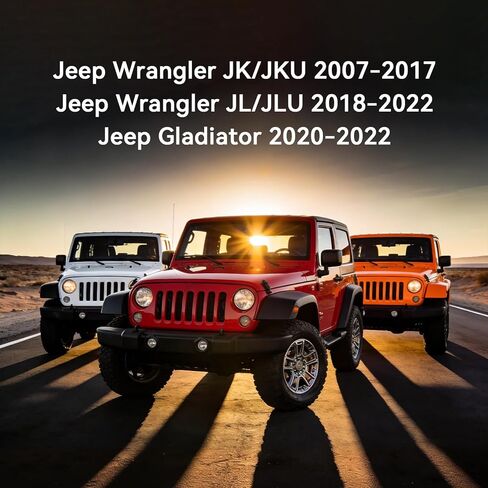 مزلاج غطاء محرك السيارة جيب، غطاء محرك السيارة من الألومنيوم لسيارة جيب رانجلر JK/JKU 2007-2017، JL/JLU 2018-2026 وجيب جلاديتور 2020-2022، ملحقات جيب رانجلر، نمط العلم الأمريكي، زوج واحد، أسود in Kuwait