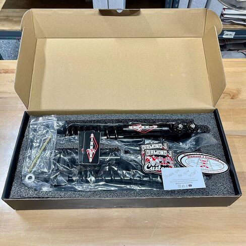 [Single] DIAMOND+ 320-330mm Adjustable Rear Shock w/Clevis - Can Am Ryker Rally 600 900 in Saudi Arabia