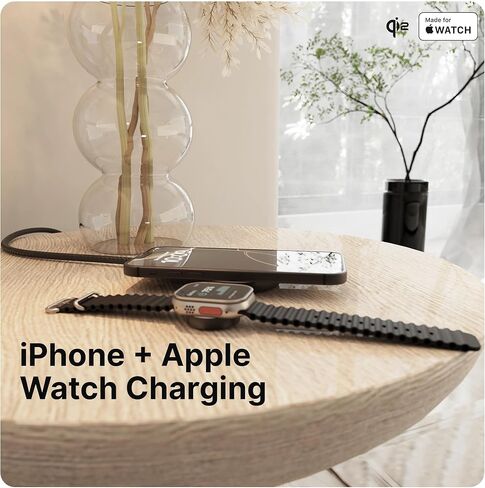 محطة شحن معيارية 4 في 1 من ZENS MagSafe لأجهزة iPhone وAirPods وApple Watch وiPad، تدعم وضع الاستعداد iOS 17، ومحول طاقة 65 وات متضمن in Saudi Arabia