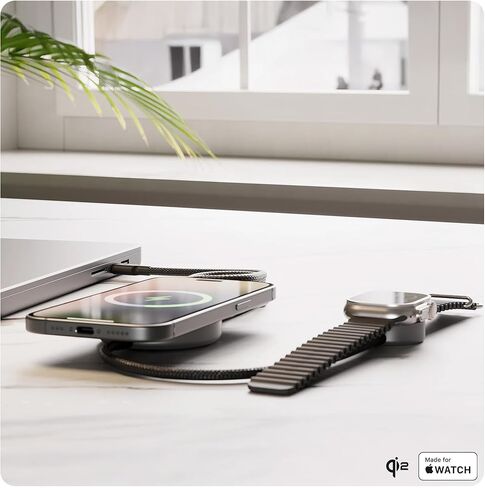 محطة شحن معيارية 4 في 1 من ZENS MagSafe لأجهزة iPhone وAirPods وApple Watch وiPad، تدعم وضع الاستعداد iOS 17، ومحول طاقة 65 وات متضمن in Saudi Arabia