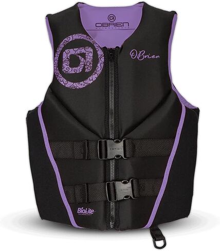 O'Brien Women's Traditional Neoprene USCGA Life Jacket, Orchid, Medium in Saudi Arabia