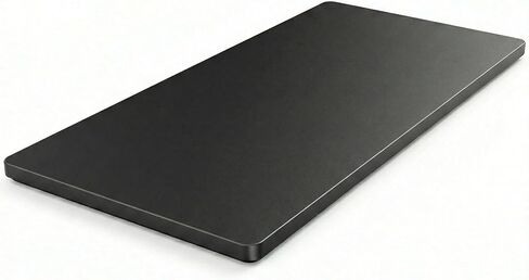 Marsail Whole Table Top, 55" x 30" Inch One-Piece Standing Desk Top, 6" Extra Wide,1.18" Thick Rectangular Black Wood Board for Height Adjustable Desk & Home Office in Saudi Arabia