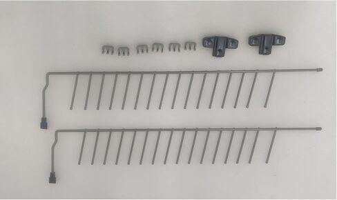 Basket activity accessories buckle-Activity Buckle Set: 8-Pack Assemblies + 2 Bevel Rails with 2 Buckles in Saudi Arabia
