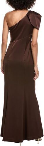 Aidan Mattox Satin One-Shoulder Gown in Saudi Arabia