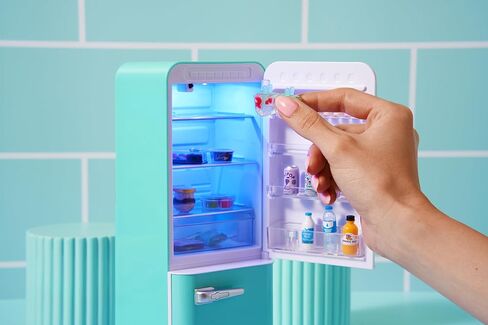 Mini Brands -Fill The Fridge-Series 1-1PK Fill The Fridge PLAYSET S1 and 2PK INT Capsules S1 Combo in Saudi Arabia