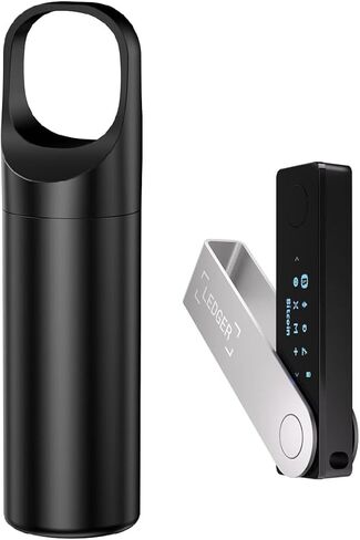 Crypto Wallet ‌Protector Case for Ledger Nano X/S S Plus - Portable Secure Storage for Travel & Outdoor in Saudi Arabia