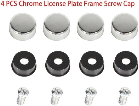 Chrome Model X License Plate Frame Cover Holder for Tesla Model X Truck Car Accessories 1PC in Saudi Arabia
