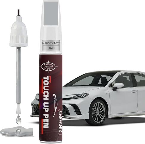 Ice Cap/Super White(040) Touch Up Paint Pen Compatible with Toyota - Exact Color Match, 2-in-1 Brush & Pen,Car Paint Scratch Repair Kit for RAV4/Camry/Corolla/Tacoma/Highlander/Sienna in Saudi Arabia