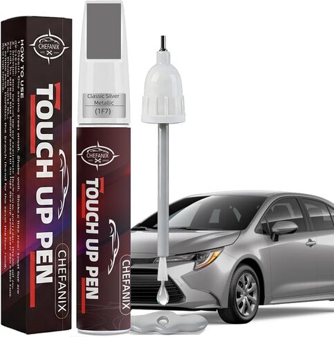 Ice Cap/Super White(040) Touch Up Paint Pen Compatible with Toyota - Exact Color Match, 2-in-1 Brush & Pen,Car Paint Scratch Repair Kit for RAV4/Camry/Corolla/Tacoma/Highlander/Sienna in Saudi Arabia