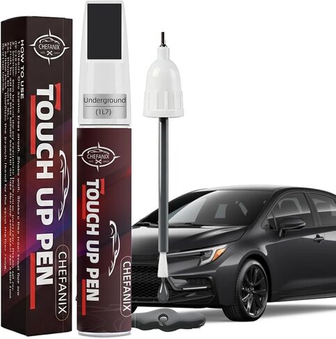Ice Cap/Super White(040) Touch Up Paint Pen Compatible with Toyota - Exact Color Match, 2-in-1 Brush & Pen,Car Paint Scratch Repair Kit for RAV4/Camry/Corolla/Tacoma/Highlander/Sienna in Saudi Arabia
