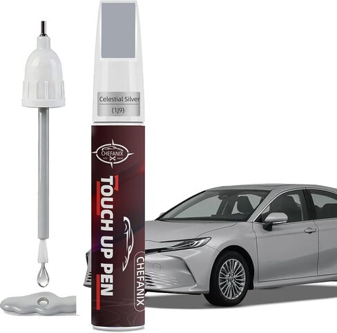 Ice Cap/Super White(040) Touch Up Paint Pen Compatible with Toyota - Exact Color Match, 2-in-1 Brush & Pen,Car Paint Scratch Repair Kit for RAV4/Camry/Corolla/Tacoma/Highlander/Sienna in Saudi Arabia