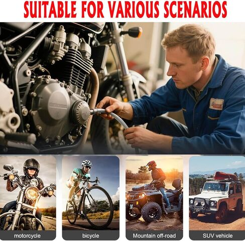 Brake Bleed Kit Hydraulic Disc Clutch Bleeding Tool with 100ml Syringe 50cm Hose One Way Check Valve for Motorcycle Car Repair in Kuwait