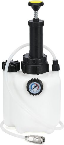 Upgrade 3L Manual Brake Bleeder Kit with 1L Brake Bleed Bottle and 1 Universal Master Cylinder Adapters,Professional Brake Bleeder Fluid Pump Kit Suitable for Most Brake Mast Cylinder Reservoirs in Saudi Arabia