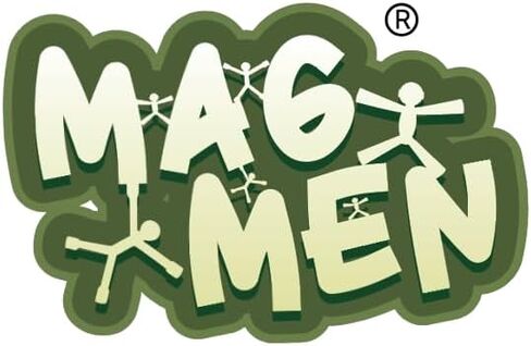 MAGMEN Quiet Travel Toy for Airplane & Car -6-Pack Magnetic Bunny - Sensory Action Figures Fidget Toy for Waiting Rooms & Doctors Offices - STEM Road Trip Toy in Collectible Tin in Saudi Arabia