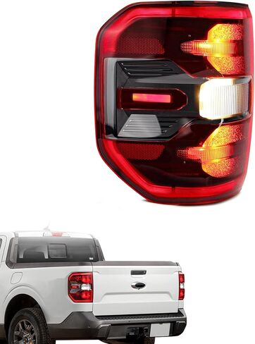 Tail lights Compatible with Ford Maverick Lariat 2022 2023 2024 LED Type Taillight Rear Brake Tail Lamp Assembly Left Driver Side Replace FO2800289 NZ6Z13405D in Saudi Arabia