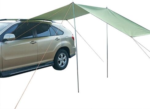 Car Tailgate Tent for Volkswagen ID.6 X/Crozz 2021-2026 Camping Awning Waterproof Outdoor Rear Vehicle Awning Shelter in Saudi Arabia
