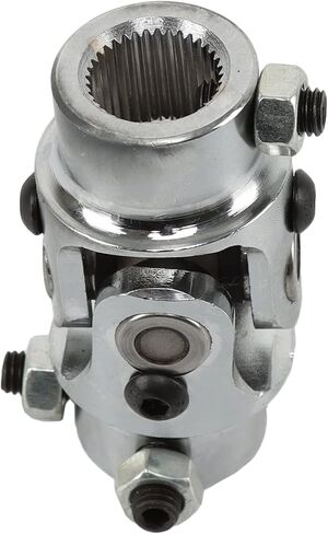 CHROME 3/4" DD X 13/16"-36 Steering U Joint GM Chevy Hot Street Rod Muscle Car in Saudi Arabia