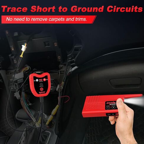 Wire Tracer Electrical Automotive Short Circuit Finder, Short Open Circuit Finder, Circuit Tracer for Shorts and Opens, Circuit Breaker Finder Tool, P182 in Saudi Arabia