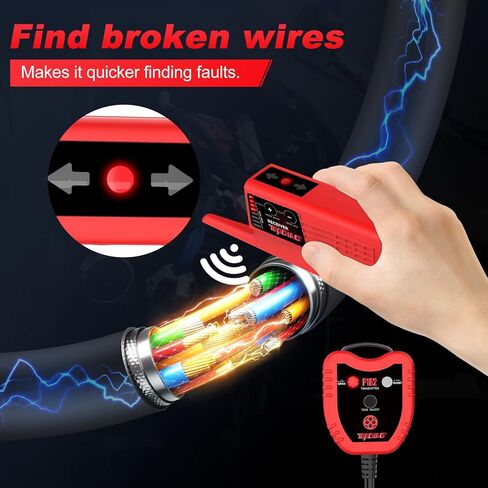 Wire Tracer Electrical Automotive Short Circuit Finder, Short Open Circuit Finder, Circuit Tracer for Shorts and Opens, Circuit Breaker Finder Tool, P182 in Saudi Arabia
