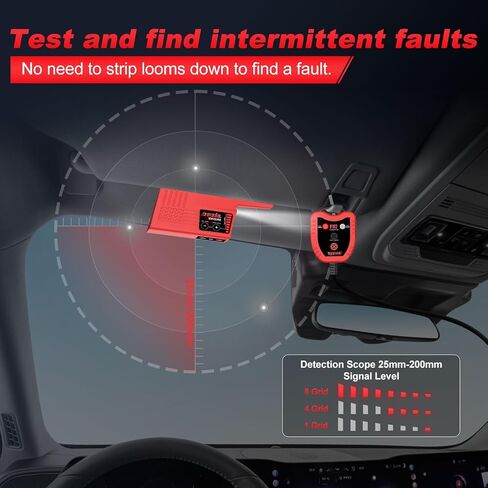 Wire Tracer Electrical Automotive Short Circuit Finder, Short Open Circuit Finder, Circuit Tracer for Shorts and Opens, Circuit Breaker Finder Tool, P182 in Saudi Arabia