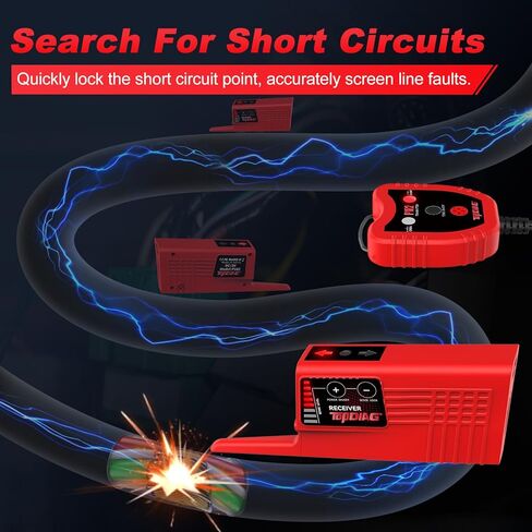 Wire Tracer Electrical Automotive Short Circuit Finder, Short Open Circuit Finder, Circuit Tracer for Shorts and Opens, Circuit Breaker Finder Tool, P182 in Saudi Arabia