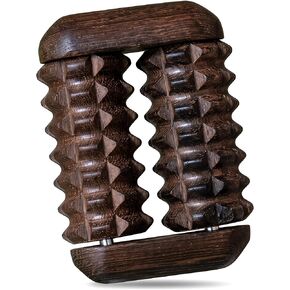 Wood Little Ouchies Dual Roller Fidget Toy, Wood Hand Massager, Portable Stress and Anxiety Relief Tool for Adults in Saudi Arabia